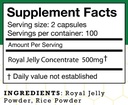Stakich 500 mg Capsules (Royal Jelly Capsules 500 mg (200 Count)) 3