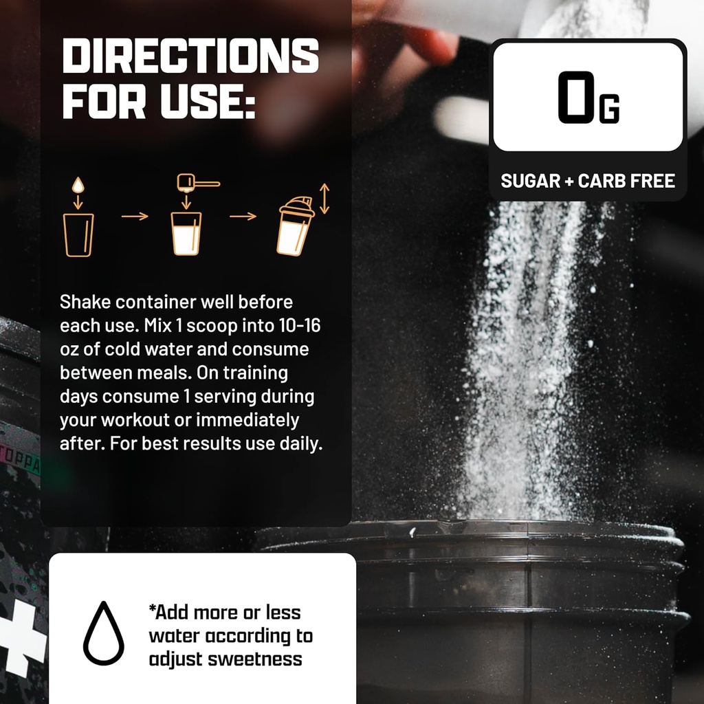 Nutrex Research EAA Hydration | EAAs + BCAA Powder | Muscle Recovery, Strength, Muscle Building, Endurance | 8G Essential Amino Acids + Electrolytes | 30 Servings It's Mango Time 6