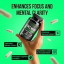 Lions Mane Mushroom Capsules + Zinc Quercetin with Bromelain Supplement 5