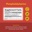 Natural Factors, Phosphatidylserine, Support for Memory, Concentration and Brain Functions, Soy and Gluten Free, 120 Softgels 5