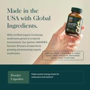 Gaia Herbs Adaptogen Performance Mushrooms & Herbs - Energy Support Supplement to Help Sustain Endurance and Stamina* - Contains Cordyceps and Ashwagandha - 60 Organic Vegan Capsules (30-Day Supply) 5