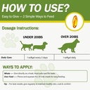 Omega 3 Fish Oil for Dogs and Cats, Dog & Cat Fish Oil Pet Supplement, Skin and Coat Supplement for Shedding, Dry Itchy Skin and Allergies, Rich in EPA & DHA with Omega 3 Fatty Acids 5