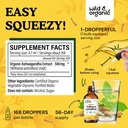 Wild & Organic Rhodiola Rosea Tincture 4 fl oz & Ashwagandha Tincture 4 fl oz 6