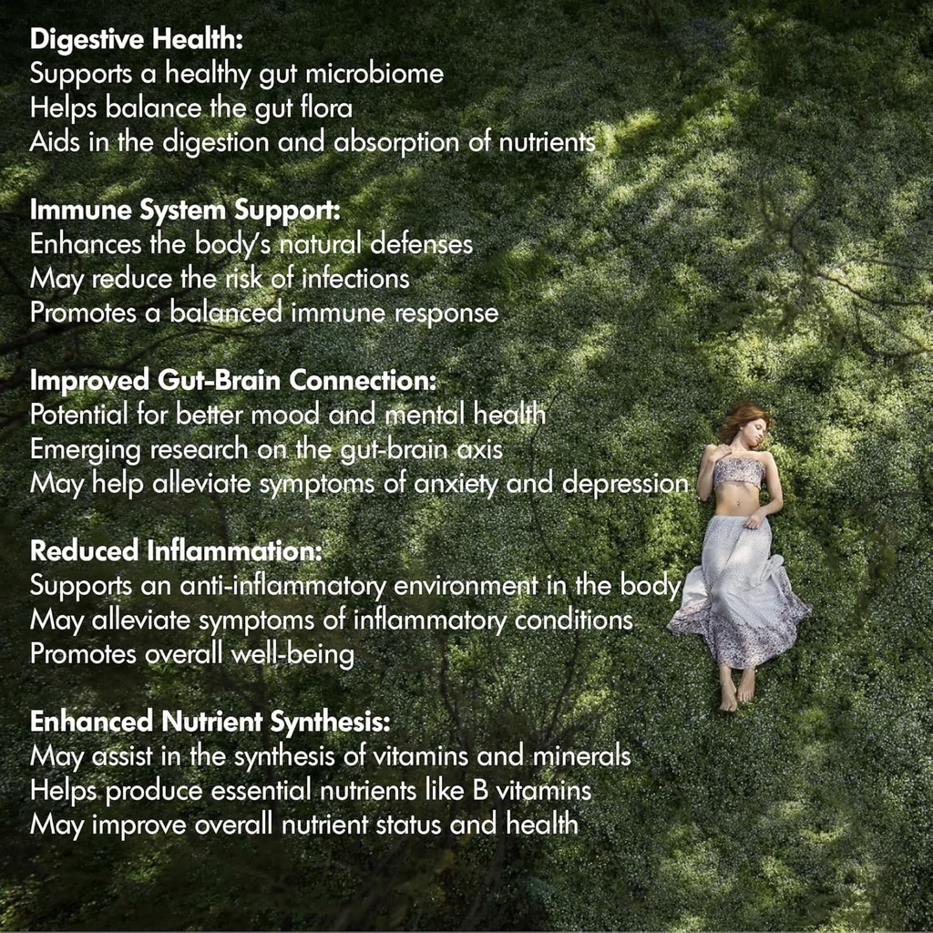 Probiotics & Prebiotics | 435 Billion CFU | Bio Cultures Complex | 120 Vegetarian Capsules for Women & Men - Lactobacillus Acidophilus, Bifidobacterium, Rhamnosus & Reuteri - Advanced Multi-Strain 3