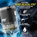 EFX Sports Kre-Alkalyn Hardcore | Thermogenic pH Correct Creatine Monohydrate Pill Supplement | Energy & Strength Pre Workout | 126 Servings, 380 Capsules 5