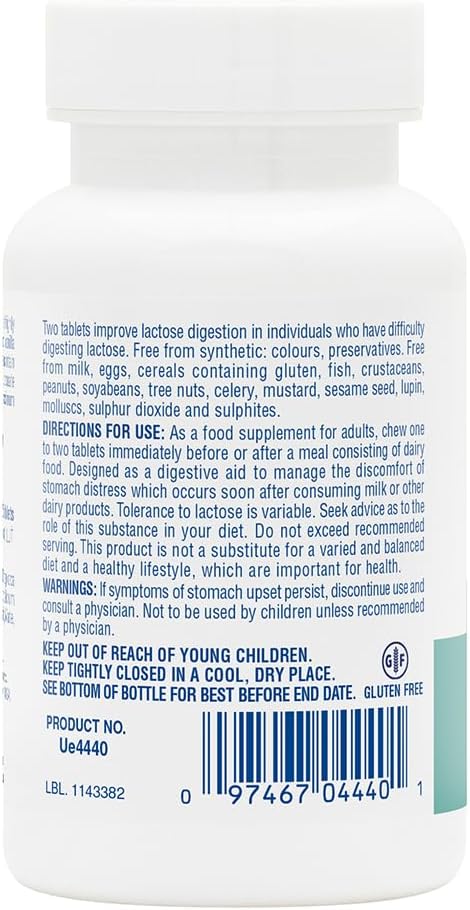 Natures Plus Say Yes to Dairy - 50 Chewable Tablets - Natural Lactase Enzyme Supplement, Maximum Strength Digestive Aid, Lactose Intolerance Relief - Gluten-Free - 50 Servings 5