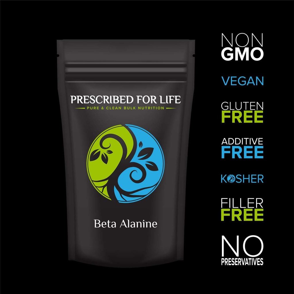 Prescribed For Life Beta Alanine Powder, Naturally Occurring Non Essential Amino Acid Supplement (56g) 3