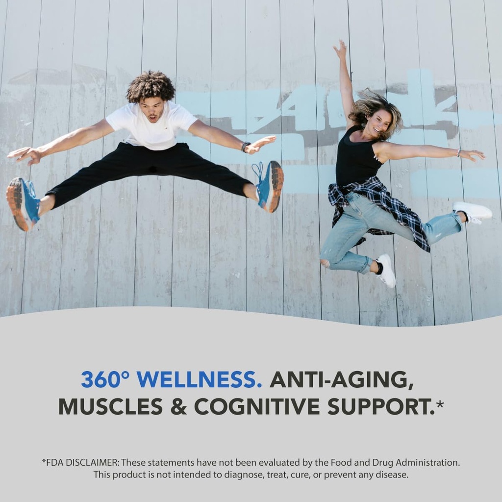 AMANDEAN Premium Creatine HCl & Marine Collagen Bundle. USA-Made CON-CRET. 7X Concentrated. Wild-Caught Hydrolyzed Fish Collagen Protein. Anti-Aging. Support Recovery & Lean Muscle. Healthy Skin 5