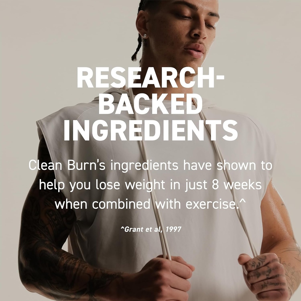 Kaged Clean Burn Powder | Strawberry Lemonade | Thermogenic Weight Management | Boost Metabolism | Organic Caffeine, Apple Cider Vinegar | Supplements for Men & Women | 30 Servings 5