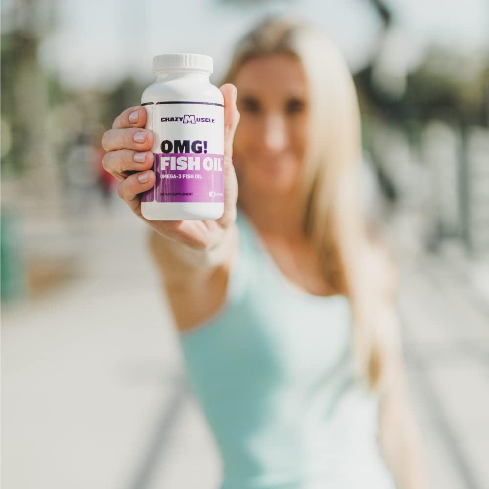 Premium Omega-3 Fish Oil from Pure Anchovies, 120 Softgels - Potent 1000mg Omega-3, Burpless Formula - Supports Brain and Heart Health - Non-GMO with 250% More EPA & DHA - 120 Servings 6