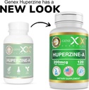 Genex Formulas Huperzine A 200mcg (120 Capsules) | Nootropic Supports Memory, Focus, and Cognitive Health - Non-GMO, Gluten Free, Vegetarian 3