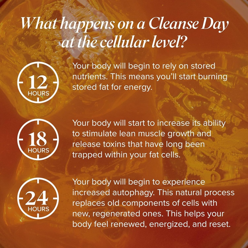 Isagenix Cleanse for Life - Detox System Support with Vitamins & Minerals - Support Healthy Metabolism with Antioxidant Supplement - Gluten & Soy Free Cleanse Drink - Peach Mango, 32 Oz 6