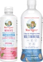 MaryRuth's Women's Multivitamin + Hair Growth Liposomal (Peach) & Liquid Nighttime Multimineral (Coconut, 15oz) | Clean Label Project Verified® | Vegan | Beauty, Bedtime Routine, & Overall Health 2