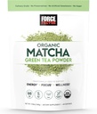 FORCE FACTOR Organic Matcha Green Tea Powder for Energy, Focus, and Daily Wellness, Culinary Grade, USDA-Certified Organic, Rich and Delicious Flavor 169g, 84 Servings 2