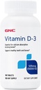 GNC Vitamin D3 125mcg Supplement, 5000 IU, Supports Teeth and Bone Health, 180 Servings 2