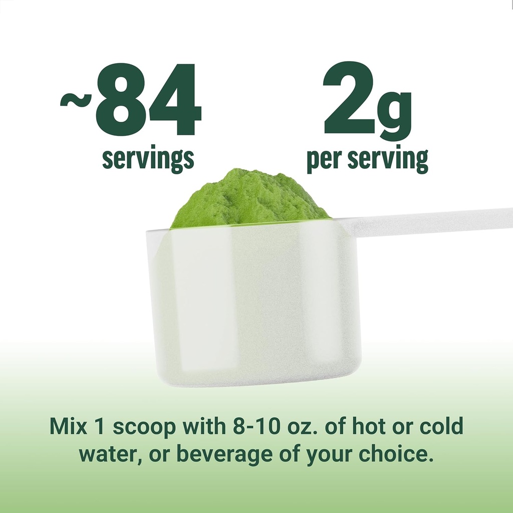 FORCE FACTOR Organic Matcha Green Tea Powder for Energy, Focus, and Daily Wellness, Culinary Grade, USDA-Certified Organic, Rich and Delicious Flavor 169g, 84 Servings 5