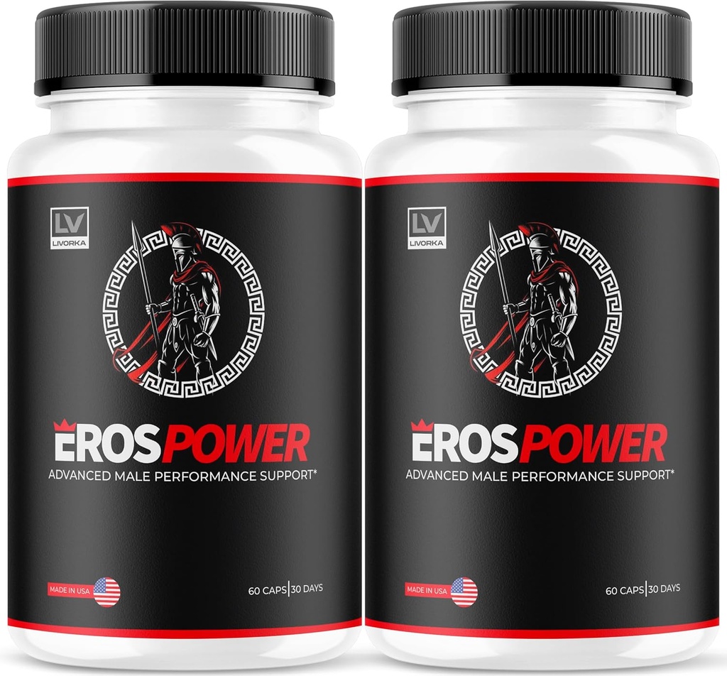 (2 Pack) Erospower Capsules, Premium Advanced Fomula, 120 Capsules for 2 Months 2