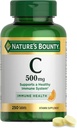Nature's Bounty Vitamin C 500 mg Tablets 100 ea (Pack of 2) 3