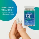 Amend GI All-Natural Stomach Health Support 60 Capsules - Nutraceutical for Stress-Induced Ulcer Symptoms - Supports Healing and Digestive Health with Asiatica Extract & CM Chitosan 5