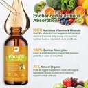 Fruits and Veggies Supplement - Balance of Natural Fruit and Vegetable Vitamins Supplements Liquid Drops, Whole Nature Super-Food Filled with Vitamins and Minerals - Supports Energy Levels 4