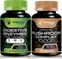 WELLNESS LABSRX Digestive Enzymes Capsules | Mushroom Capsules 2