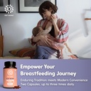 OAT MAMA Organic Lactation Supplement - 'Slay Mama' Blessed Thistle & Fenugreek Capsules - Herbal Lactation Blend, Postpartum Support for Breastfeeding Moms 6