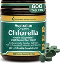 Biogenesis Organic Chlorella Tablets – 600 Count (500mg) | Australian Grown | BioDynamic Cracked Cell Wall | Rich in Chlorophyll, Vitamins & Minerals | Supports Energy & Immunity | Vegan Tablets 2