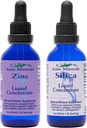 Eidon Ionic Minerals Liquid Silica & Zinc Drops, 2 Fl Oz, Immune Health, Skin Care, All-Natural Ingredients, No Artificial Colors or Preservatives 2