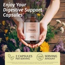 HERBAMAMA Chicory and Milk Thistle Kit - Bundle of 1200 mg Chicory Root Capsules & Milk Thistle Tincture 4 fl oz - Vegan, Non-GMO, Sugar & Alcohol-Free - 2 Pack 3