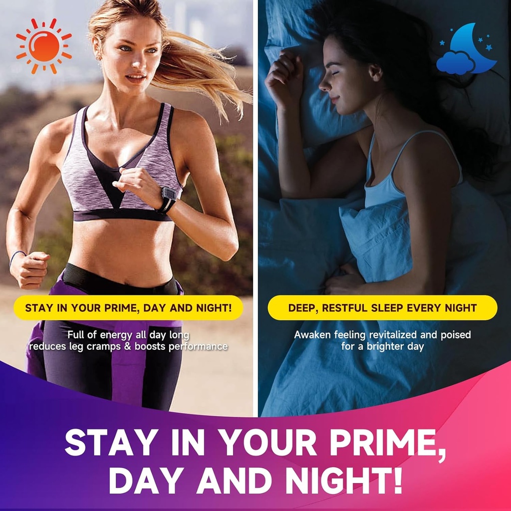 Potassium Citrate Gummies for Adults, Sugar-Free Potassium 1000mg Support Leg Cramps & Electrolyte Balance High Potency 60 Count 5