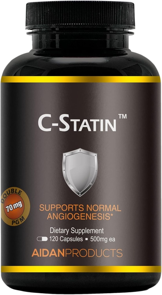 C-Statin Support for Normal Angiogenesis, Clinically Studied Proprietary Extract (120 Capsules) 2