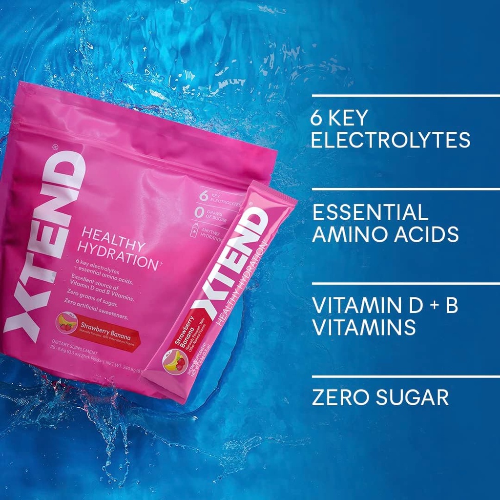 Xtend Hydration 1 Serv - 28pk Raspberry Lemonade 4