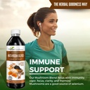 Nootropic Mushrooms, Lions Mane, Lion's Mane Mushroom Supplement, Mental Clarity and Focus Supplements, Immune Support, Mushroom Blend Extract, Lion Mane Mushroom Supplement - Herbal Goodness 12oz 5