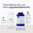 Essential Stacks Betaine HCL with Pepsin, Ox Bile, Organic Gentian & Ginger - Betaine Hydrochloride Supplement w Digestive Enzymes, Bile & Bitters - Gluten, Dairy & Soy Free (120 Capsules) 4