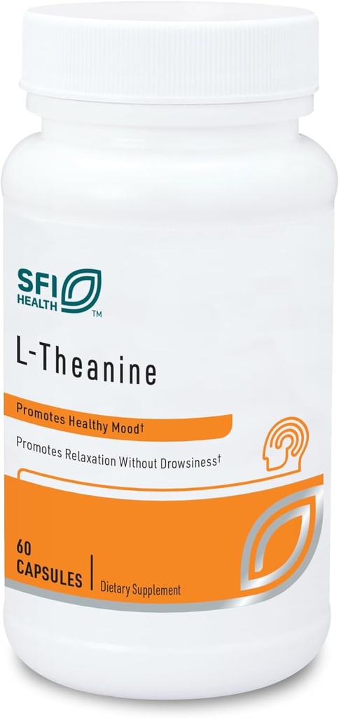 Klaire Labs L-Theanine - 100mg Suntheanine to Promote Promote Relaxation (60 Capsules) 2