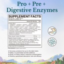 Vitalitown Probiotics 120 Billion CFUs | 36 Strains, with Prebiotics & Digestive Enzymes | Shelf Stable | Digestive Health & Immune Support | Vegan, Non-GMO | Pack of 1 | 60 Delayed Release Veg Caps 3