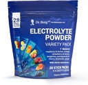 Dr. Berg Sugar Free Electrolyte Powder Packets (Variety Pack) - Daily Electrolyte Drink Mix - 28 Total Hydration Pouches Sugar Free - Keto Electrolytes Powder Packets No Sugar - 7 Delicious Flavors 5