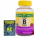 Spring Valley Vitamin B Complex Supplement Adult Vegetarian Gummies, 70 Count+Better Guide Vitamins Supplements 2