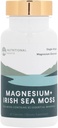 Nutritional Roots - Magnesium + Irish Sea Moss - 350mg Magnesium Glycinate & Organic Irish Sea Moss - Essential Minerals - Supports Heart & Bone Health - Dietary Supplement - 30 Servings - 60 Capsules 2
