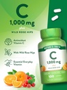 Nature's Truth Vitamin C 1000 mg with Rose Hips | 110 Caplets | Vegan, Non-GMO, & Gluten Free Supplement 6