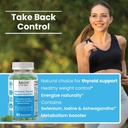 Amire by Dr. Awan Thyroid Support Gummies, Promotes Healthy Function of Thyroid, Kelp, Selenium & Ashwagandha to Improve Energy, Immunity, Metabolism, 180ct, 90day Supply 5