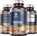 Smart Nutra Labs Organic Sea Moss 3200MG Per Serving- 180 Vegan Capsules- Irish Sea Moss, Bladderwrack and Burdock Root- Premium Quality Supplement for Immune Support and Overall Health 2