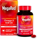MegaRed Omega-3 Krill Oil 500mg Extra Strength softgels (40 Count in a Box) - Krill Oil No Fishy Aftertaste 2