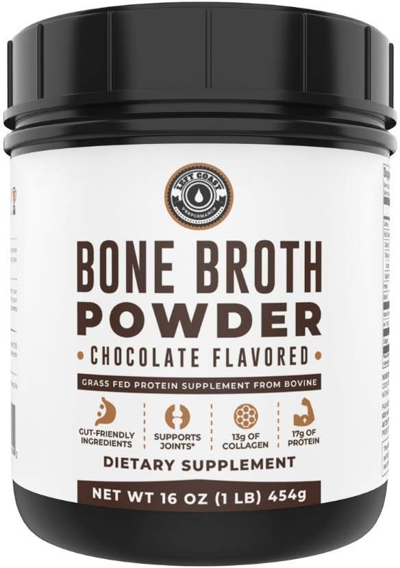 Left Coast Performance Chocolate Bone Broth and Multi Collagen Powder for Joint, Hair, Skin, and Nails Support 4