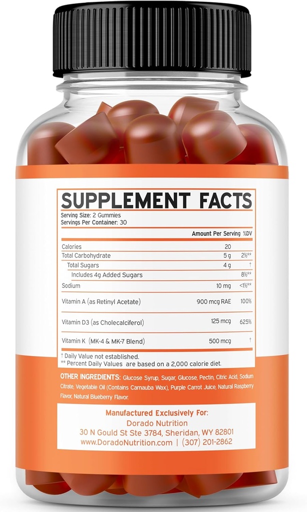 ADK Vitamin D3 K2 (60 Gummies) D & K - 10 Vegan Supplement with Raspberry Flavor and Mushroom 10 in 1 Blend (120 Gummies) Focus & Brain Mushroom Supplement for Adults - Vegan Safe & Made in USA 5
