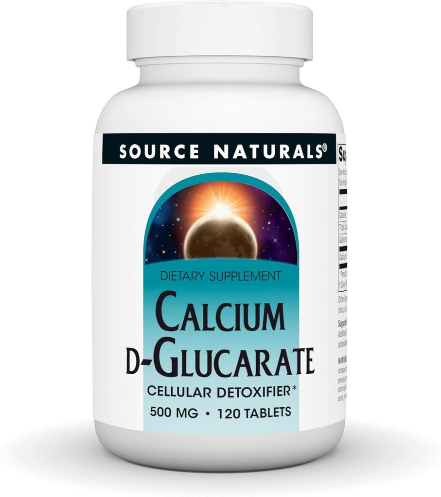 Source Naturals - Calcium D-Glucarate, 500 mg 2