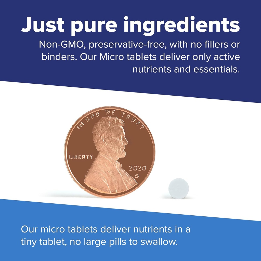 Superior Source Biotin 1000 mcg. Under The Tongue Quick Dissolve MicroLingual Tablets, 100 Count, Supports Healthy Hair, Skin, and Nail Growth, Helps Support Energy Metabolism, Non-GMO 6