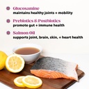 Dog Multivitamin Supplement with Salmon Oil for Dogs - Allergy Itch Relief, Digestion, Skin & Coat Health, Liquid Supplement - Dog Food Topper Bone Broth with Prebiotics (12 oz) 4