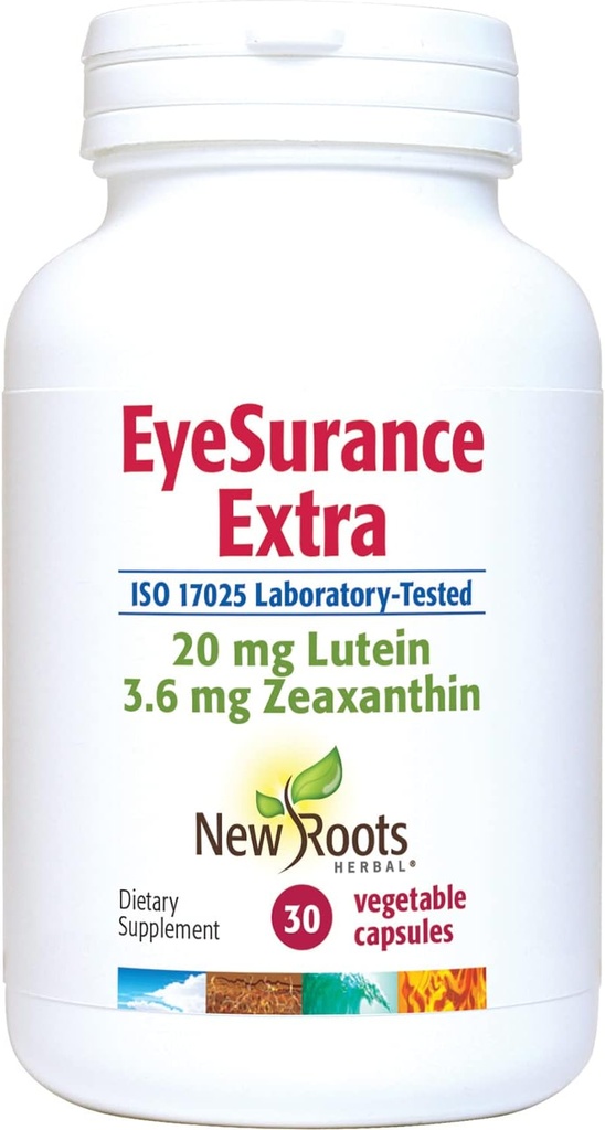 New Roots | Eye Supplement with Bilberry, Lutein, Zeaxanthin and Multi-Vitamins, Designed with Naturopathic Doctors (30 Capsules) 2