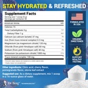 Dr. Berg Zero Sugar Hydration Keto Electrolyte Powder - Enhanced w/ 1000 mg of Potassium & Real Pink Himalayan Salt (NOT Table Salt) - Pomegranate and Cherry Hydration Drink Supplement - 50 Servings 4